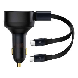 2in1 autós töltő 33W 2x USB...