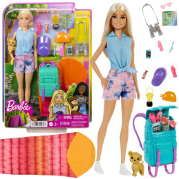 Barbie Malibu kempingező...