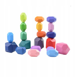 Stones Montessori fakockák...