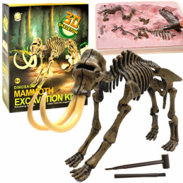 Mamut 3D csontváz ásatási...